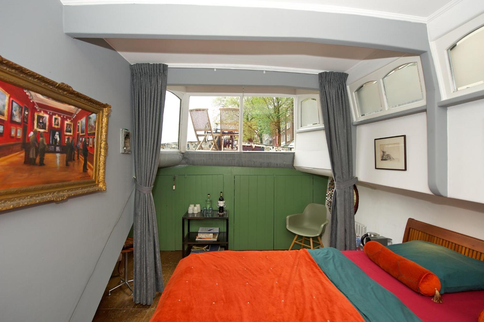 Center - Houseboat By Captain Ricard Couette-café Amsterdam
